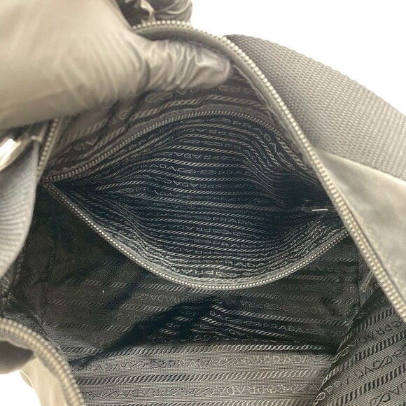 PRADA Black Leather Shoulder Bag - Picture 10 of 10